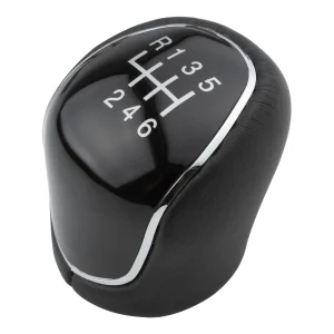 6-Speed Pu Lederen Versnellingspookknop Voor Ford Focus S-Max Mk 4 S-Max C-Max Mk2 Transit Versnellingsbakken Auto-Accessoires