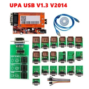 Upa Usb Programmeur Diagnostisch Hulpmiddel Upa Usb Ecu Programmeur Upa Usb V1.3 Met Volledige Adapter