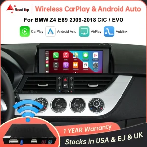 Draadloze Carplay Android Auto Voor Bmw Z4 E89 2009-2018 Cic Evo Systeem, Met Airplay Spiegel Link Autolink Auto Spelen Functies