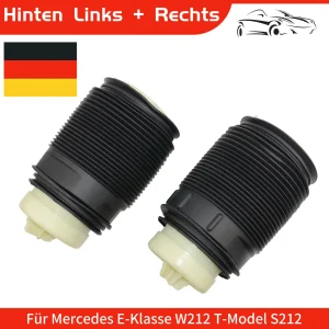AP02 Paar Lucht Vering Bag Rear Links + Rechts Voor Mercedes E Klasse W212 2123200725 2123200825