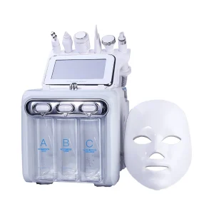 7 In1 H2o2 Hydro-Dermabrasie Bio-Lifting Spa Gezichts Hydro Gezichts Microdermabrasie Machine Water Dermabrasie Schoonheidsmachine