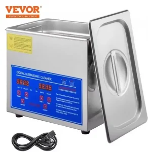 Vevor Ultrasone Reiniger Ultrasone Reiniger Draagbare Ultrasone Reinigingsmachine Multifunctioneel 1,3l-30l Ontwasher Huishoudapparaat