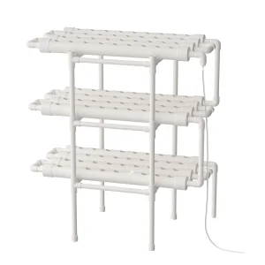 108 Gaten 3 Lagen Hydrocultuur Grow Kit Tuin Grondloze Teelt Met Voedingsstoffilm Technieken Locaties Plant Groente Tool
