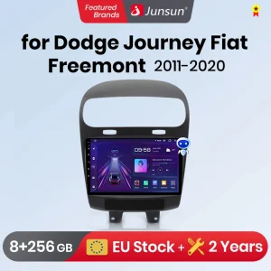 Junsun V1 Plus Voor Ontwijk Reis Fiat Freemont 2011 - 2020 Autoradio Draadloze Carplay Android Auto Nr 2 Din 2din Dvd