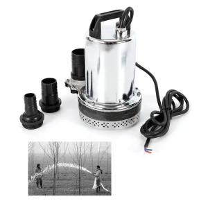 Dompelbare Riolering Vuile Waterpomp Duurzame Afvoer Septic Sump Schone Elektrische Pomp 160W 6000l/H