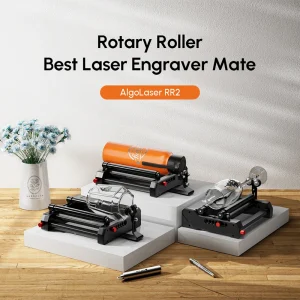 Algolaser/Ortur 360 ° 3 In 1 Y-As Roterende Roll Lasergravure Snijmachine Voor Onregelmatige Voorwerpen/Cilinders/Glazen/Blikjes