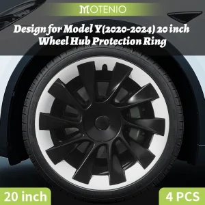 20Inch Hub Ring Bescherming Wieldop Ontwerp Voor Tesla Model Y 2020-2024 Hight Prestaties Beschermende Volledige Velg cover Accessorie