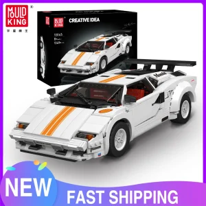 Mold King 10045 Technische Auto Speelgoed De MOC-82416 Countach Sport Racewagen Model Bouwsteen Baksteen Kinderen Kerstcadeaus