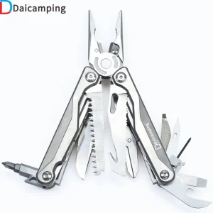 Daicamping DL7 Titanium legering handvat Buiten Multi-gereedschap Klem Zakmes Schaar EDC Combinatie Multi Gereedschap Tang