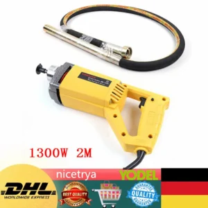 1300W Professionele Industriële Elektrische Beton Vibrator Motor Draagbare Vibrerende Machine Tool Met 2M Slang 220V