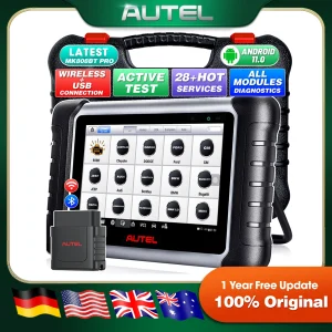 Autel MaxiCOM MK808BT PRO OBD2-scanner Automotivo Autodiagnostische scantool OBD 2-codelezer Sleutelcodering Actieve test PK MK808S