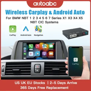 Draadloze CarPlay voor BMW NBT Systeem 1 2 3 4 5 6 7 Serie X1 X3 X4 X5 X6 MINI F56 F15 F16 F25 F26 F48 F01 F10 F22 F20 F30 F32