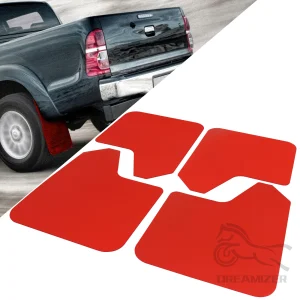 4 Stuks Universele Auto Spatbord Voor Achterwielen Spatlappen Pp Spatbordbeschermers Voor Auto Suv Off-Road Truck Auto-Accessoires