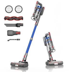 BUTURE JR500 450W 36000PA Zuigkracht Handheld Draadloze Draadloze Stofzuiger Huishoudapparaat 1.2L Stofbeker Verwijderbare Batterij