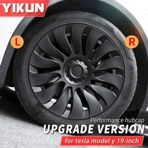 4 Stuks/1 Stuks Wieldoppen Prestatie Auto Vervangers Hub Cap Full Velg Cover Accessoires Voor Tesla Model Y 19 Inch Wieldop 2024