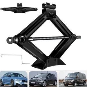 2-ton roestvrij schaarhoogwerker met snelheid verchroomde crankgreep massief staal voor Vauxhall Corsa/Astra/Zafira/Insignia/Meriva
