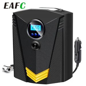 Digitale bandenpomp DC 12-volt auto draagbare luchtcompressorpomp 150 PSI auto-luchtcompressor voor auto motorfietsen fietsen