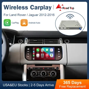 Draadloze Carplay Voor Land Rover/Jaguar/Range Rover/Evoque/Discovery 2012-2016 Android Auto Ai Dsp Interface Spiegel Link Airplay