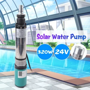 320W 24V Elektrische Boerderij Pomp Dompelbare Diepe Boring Waterpomp