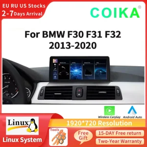 Coika 1920*720 Hd Carplay Touchscreen Voor Bmw F30 F34 F36 F20 F21 F22 F23 2012-2016 Gps Navi Auto Multimedia Stereo