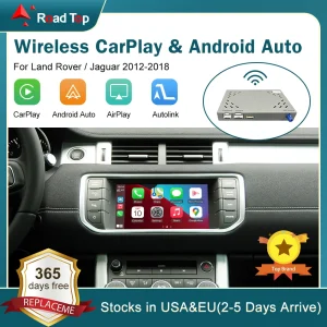 Draadloze Carplay Android Auto Interface Spiegel Link Airplay Ai Box Voor Land Rover/Jaguar/Range Rover/Evoque/Discovery 2012-2018