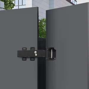 24V elektrisch poortslot, beveiligingsbescherming anti-diefstal elektronisch slot, Q235 stalen elektrische deurslot met automatische vergrendeling