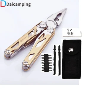 Daicamping DL30 Vervangbare onderdelen Hand Multitools Multitool Cutter EDC Multitool Survival Gear Tang Zwitserse leger Zakmessen