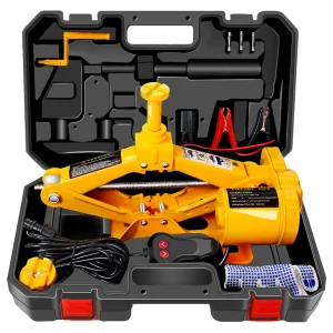 Draagbare 3-In-1 Elektrische Auto-Jackkit 3 Ton 12V-Hefkrik Met Slagmoersleutel Automatische Schaarstekkers Voor Auto
