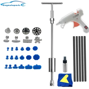 Auto Deuk Reparatie Trekker Tool Slide Reverse Hamer Auto Deuk Verwijderen Zuignappen Voor Hagelschade Mechanische Werkplaats Gereedschap
