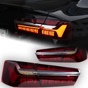 Akd Autolampen Voor Audi A6 Led Achterlicht 2012-2016 A6 C7 Achterlicht C8 Ontwerp Drl Dynamisch Signaal Rem Achteruit Auto Accessoires