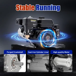 4 Slagen 212cc 7,5 Pk Gasmotor W/Elektrische Start Upgrade Versie Voor Go Kart Hogedrukreinigers Log Splitters